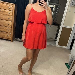 H&M Coral Dress size 6 and worn once